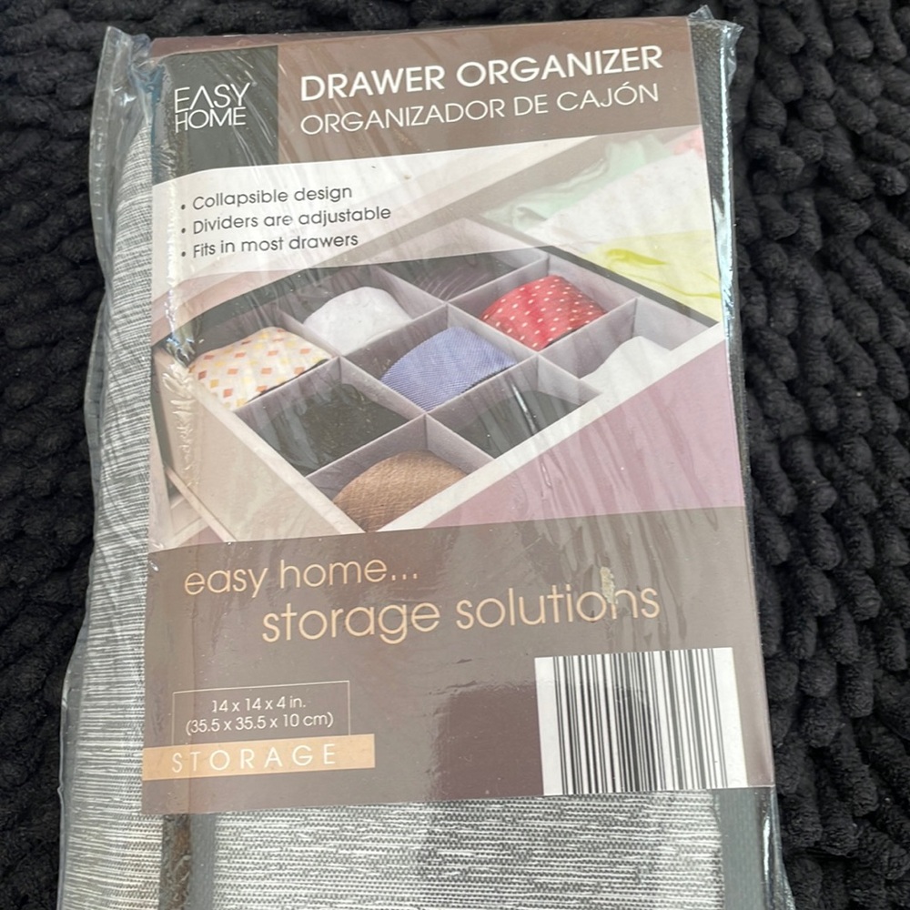 Drawer organizer 14x 14 x 4in